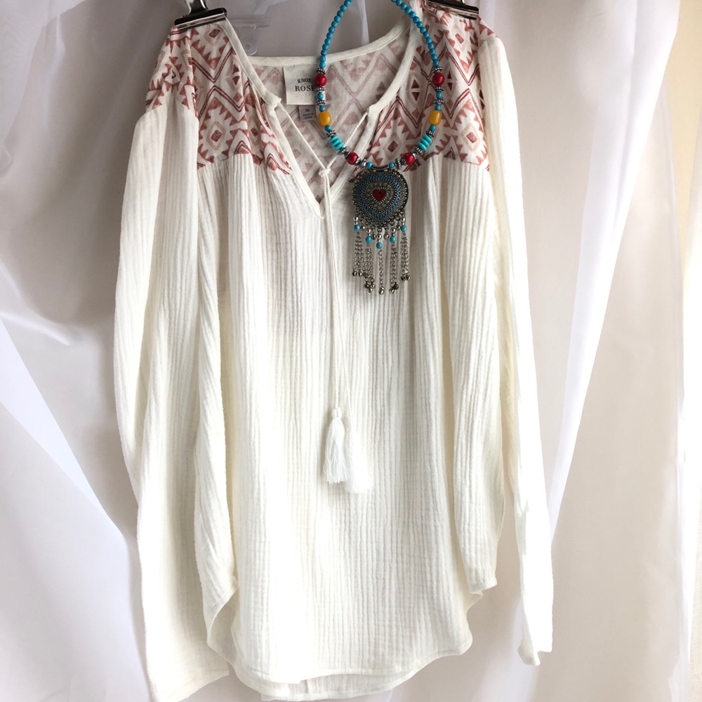 Off white flow shirt